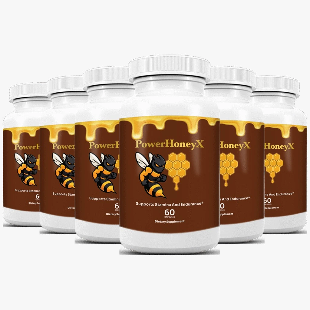 PowerHoneyX 6 Bottle Bundle – Best Value Fat Burning Support